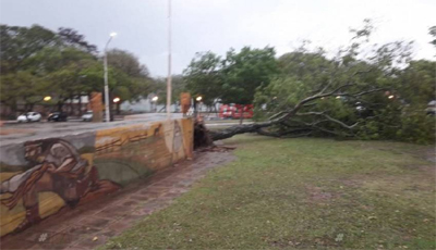 fuertes tormentas