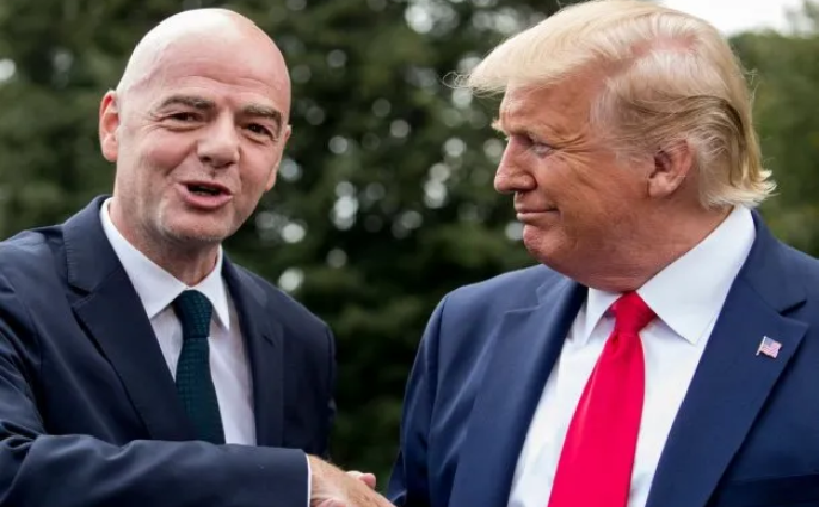 Gianni Infantino reveló que entregará el trofeo al campeón del Mundial 2026 junto a Donald Trump