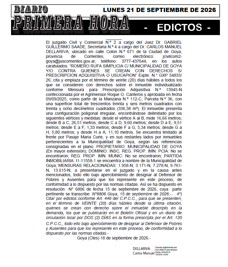 2 EDICTO DE BREST DIA 1