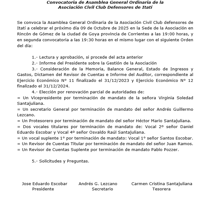2 defensores de itati dia 2