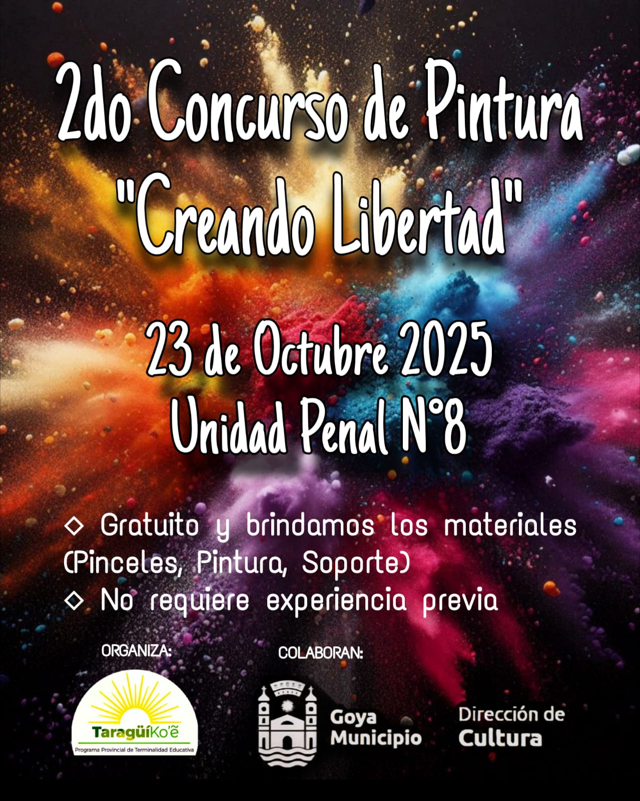 SEGUNDO CONCURSO DE PINTURA "CREANDO LIBERTAD"