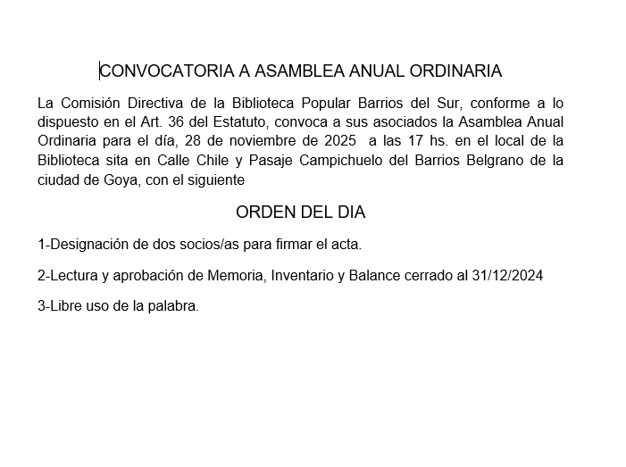 3 CONVOCATORIA BIBLIO BELGRANO DIA 2