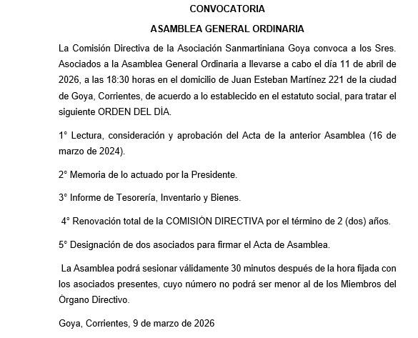 3 CONVOCATORIA SAN MARTIN 3