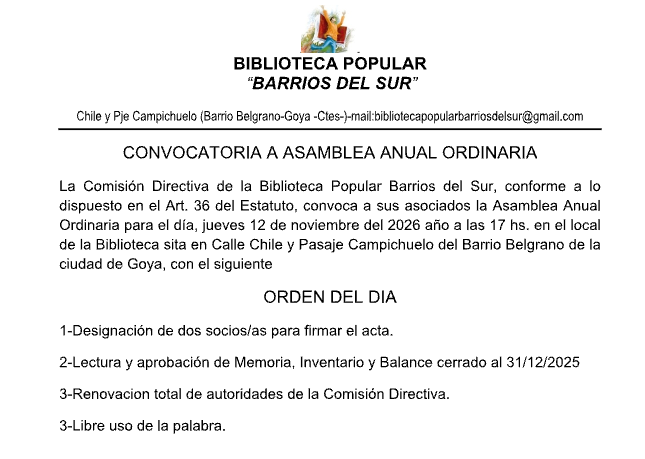 3 BIBLIOTECA POPULAR DIA 1