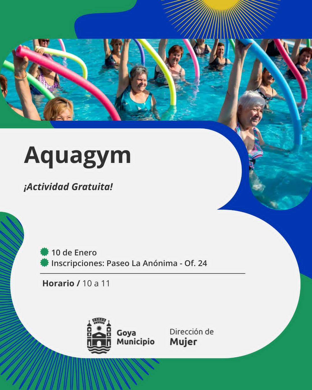 Funcional; Aquagym y Matronatación