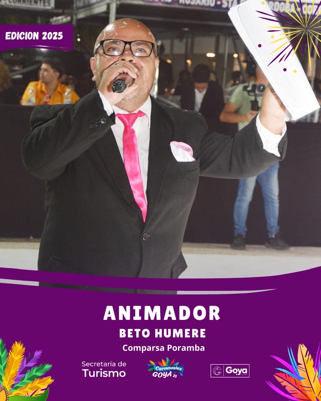 ANIMADOR DE COMPARSA: ALBERTO “BETO” HUMERES FUE EL MEJOR