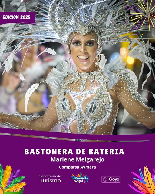 MARLENE MELGAREJO: MEJOR BASTONERA DE BATERÍA DE NUESTRO CARNAVAL