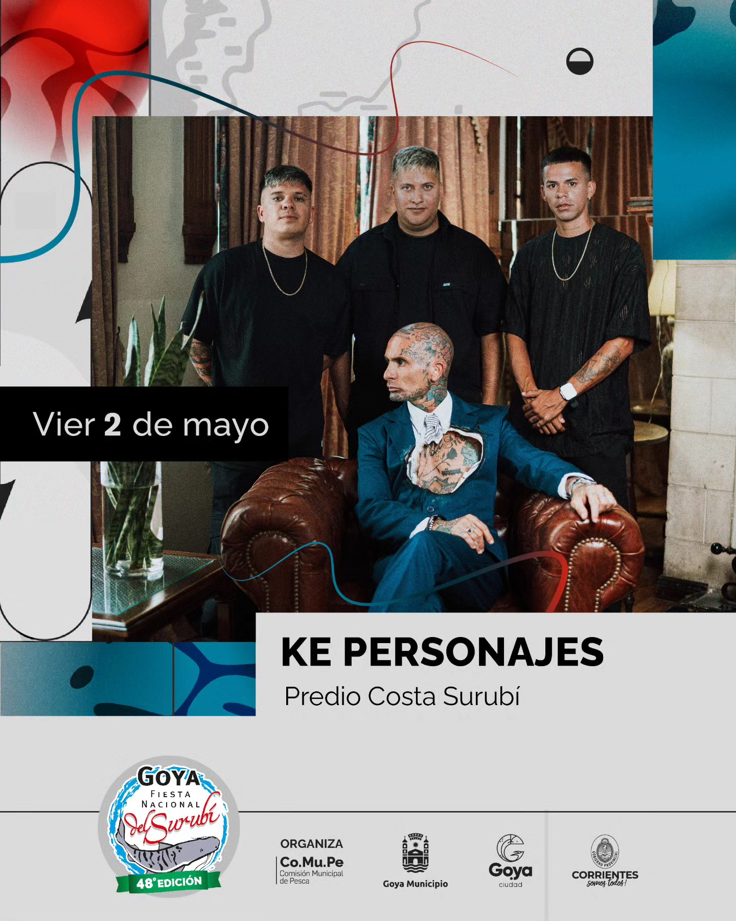 KE PERSONAJE ESTARÁ EN LA TERCERA NOCHE DE LA FIESTA NACIONAL DEL SURUBÍ