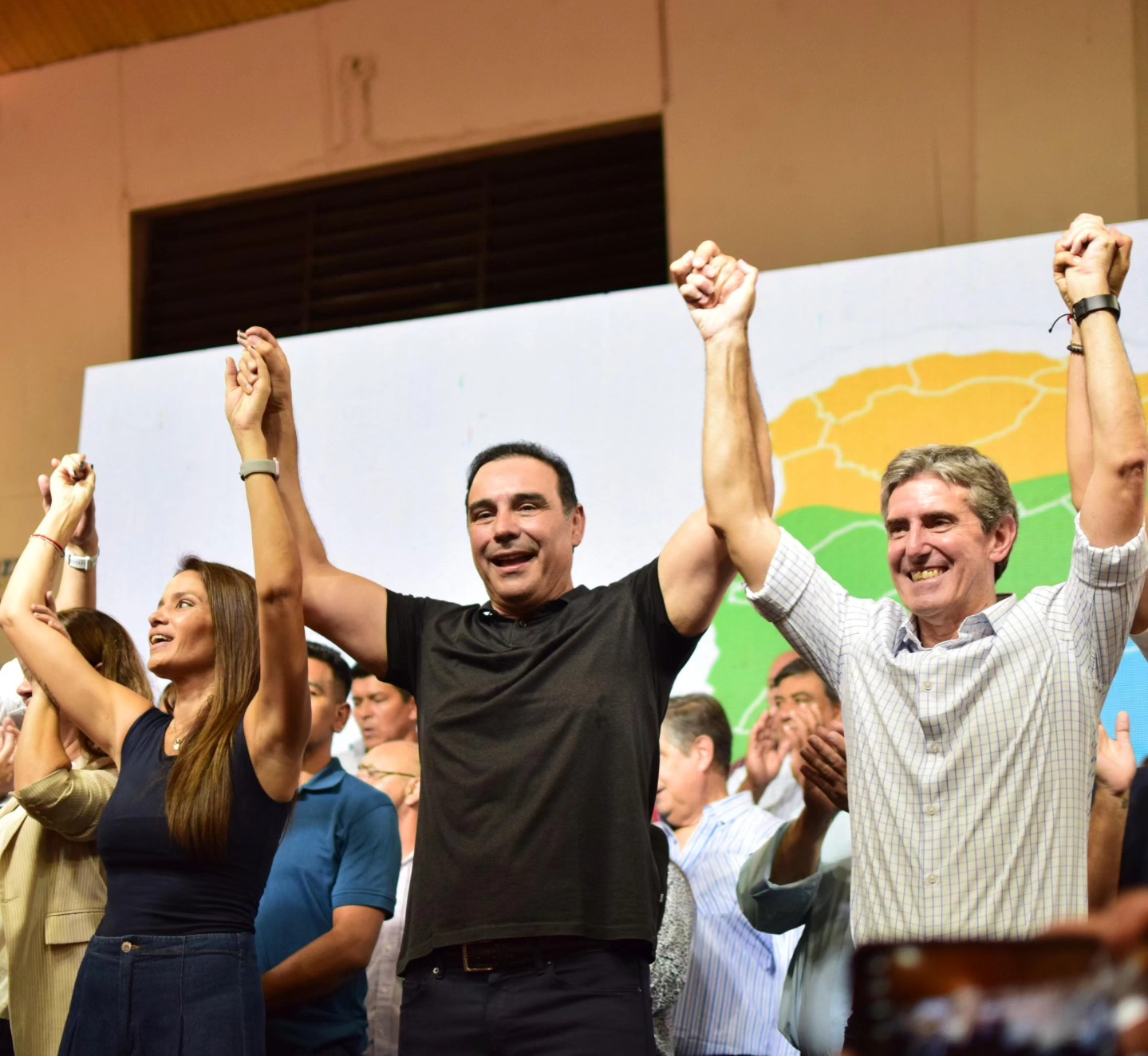 En Bella Vista, el gobernador Valdés encabezó un multitudinario acto de Vamos Corrientes