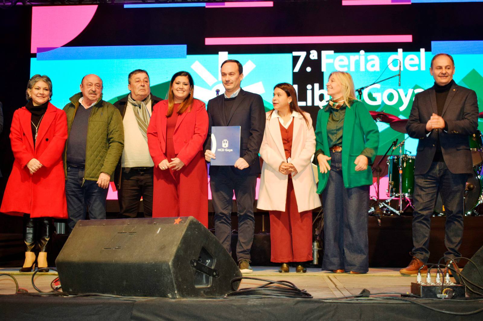 ACTO DE APERTURA DE LA FERIA DEL LIBRO 2025 EN EL PREDIO COSTA SURUBÍ