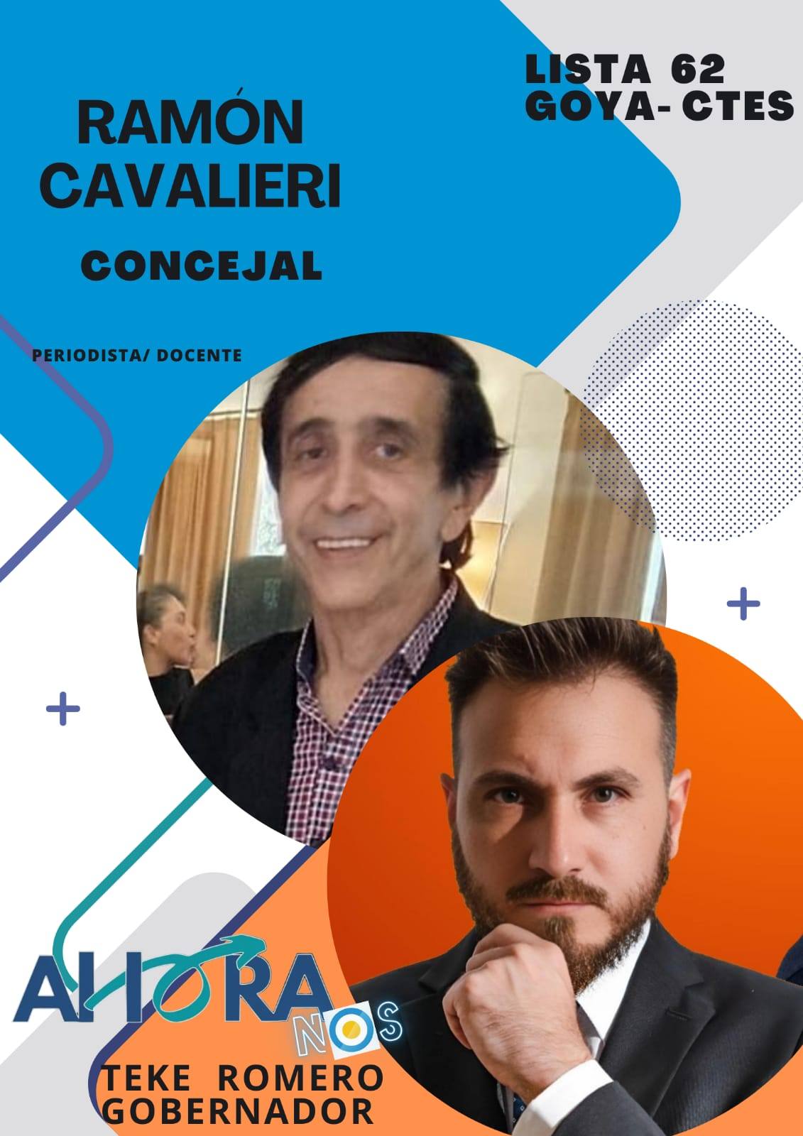 ELECCIONES EN GOYA: UNA LISTA DE CONCEJALES DIFERENTES CON MILEI Y TEKE ROMERO