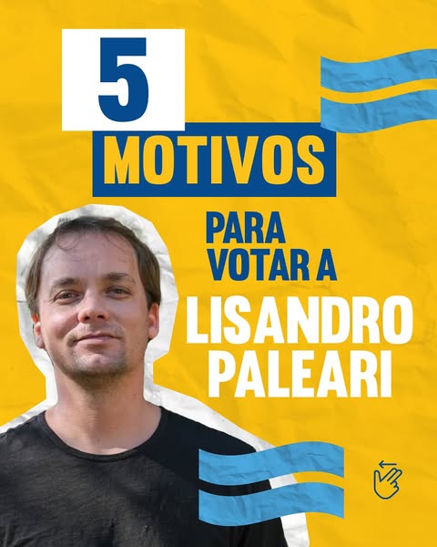 Lisandro Paleari presentó 5 motivos para ser intendente de Goya