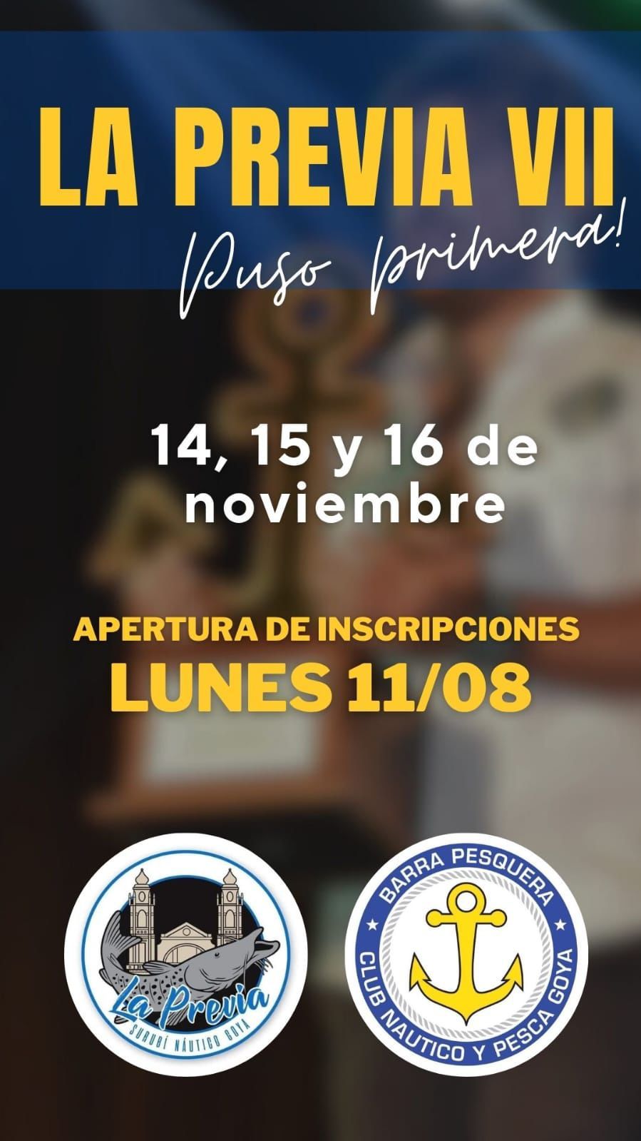 EL CONCURSO DE PESCA "LA PREVIA" YA TIENE FECHA 