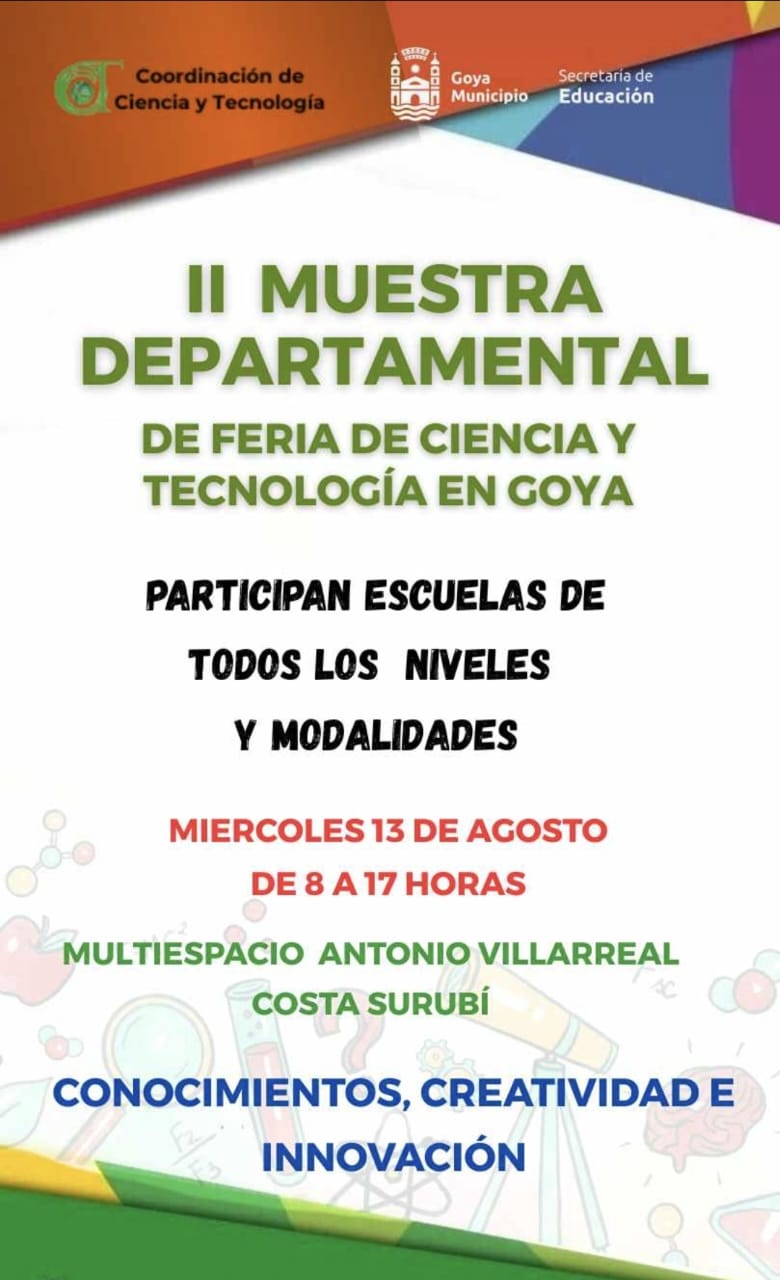 II MUESTRA DEPARTAMENTAL DE FERIA DE CIENCIA Y TECNOLOGÍA EN GOYA