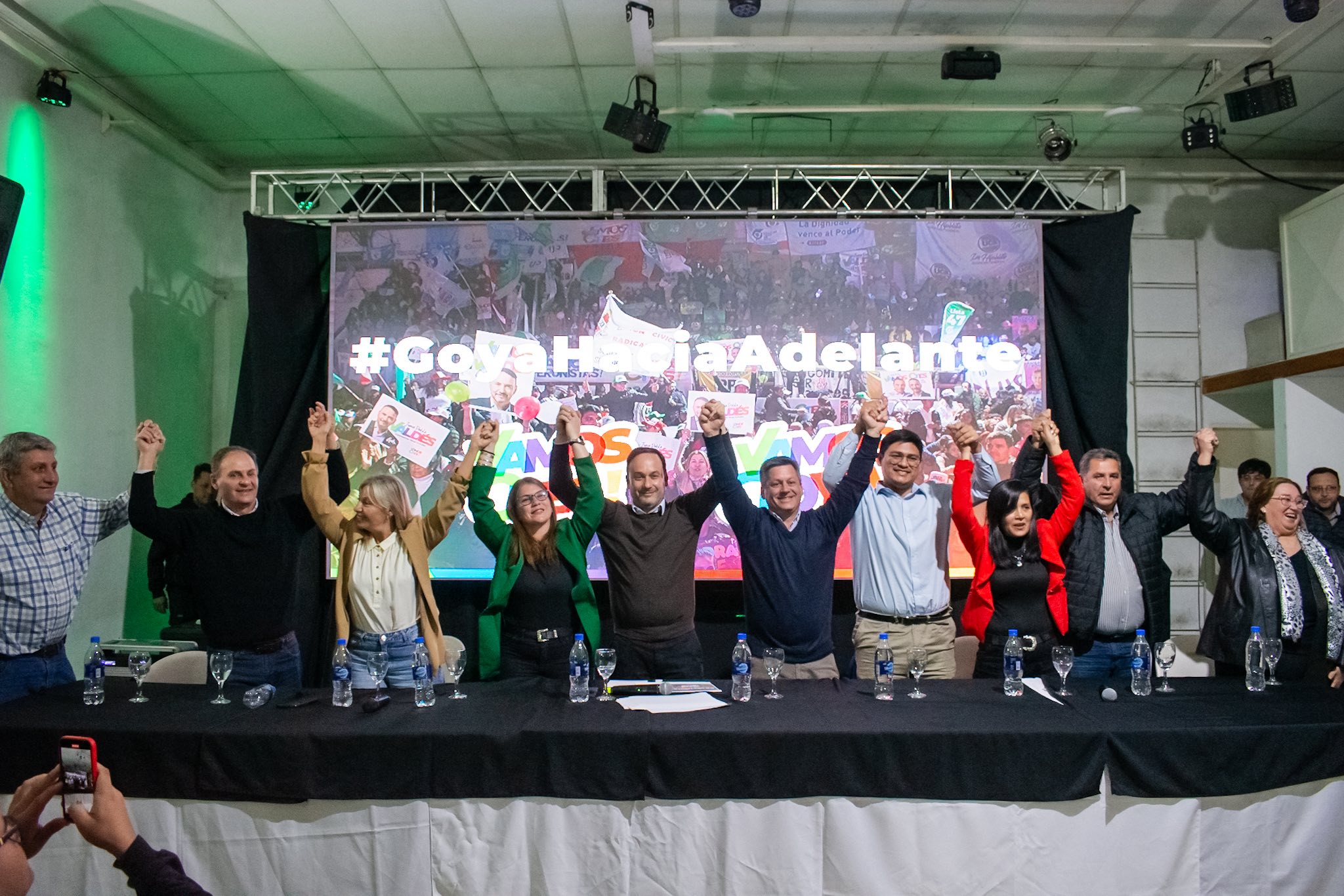 PRESENTACIÓN DE PROPUESTAS DE VAMOS GOYA, VAMOS HACIA ADELANTE