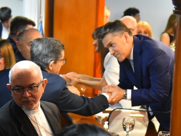 Braillard Poccard asistió a la asunción de Leandro Zdero como Gobernador del Chaco