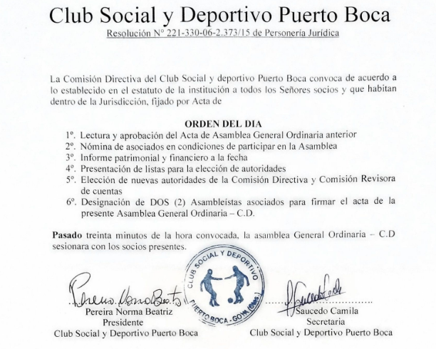 5 CLUB SOCIAL DIA 1