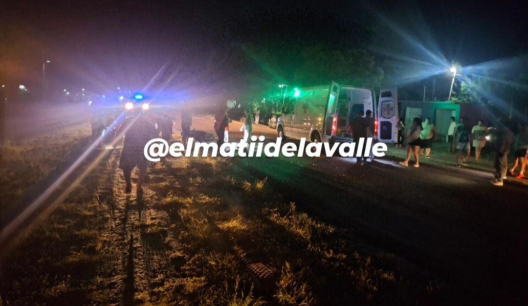 Siniestro vial en Lavalle: murió una adolescente y hay varios heridos