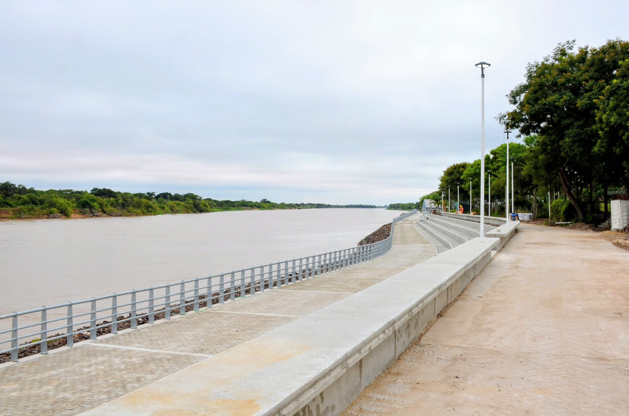 FOTOGALERÍA: ASÍ AVANZA LA ÚLTIMA ETAPA DE LA NUEVA COSTANERA DE GOYA