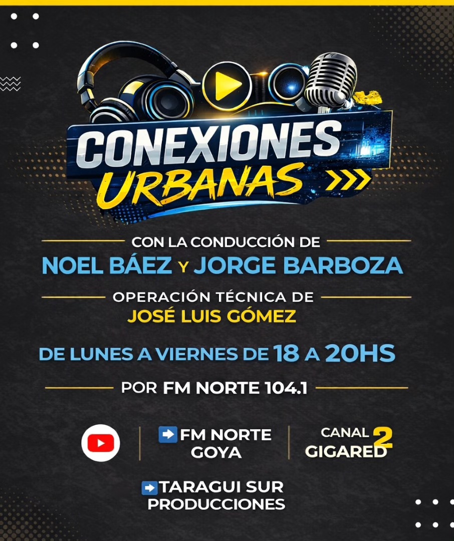 HOY 17HS: ARRANCA CONEXIONES URBANAS EN FM NORTE 104.1