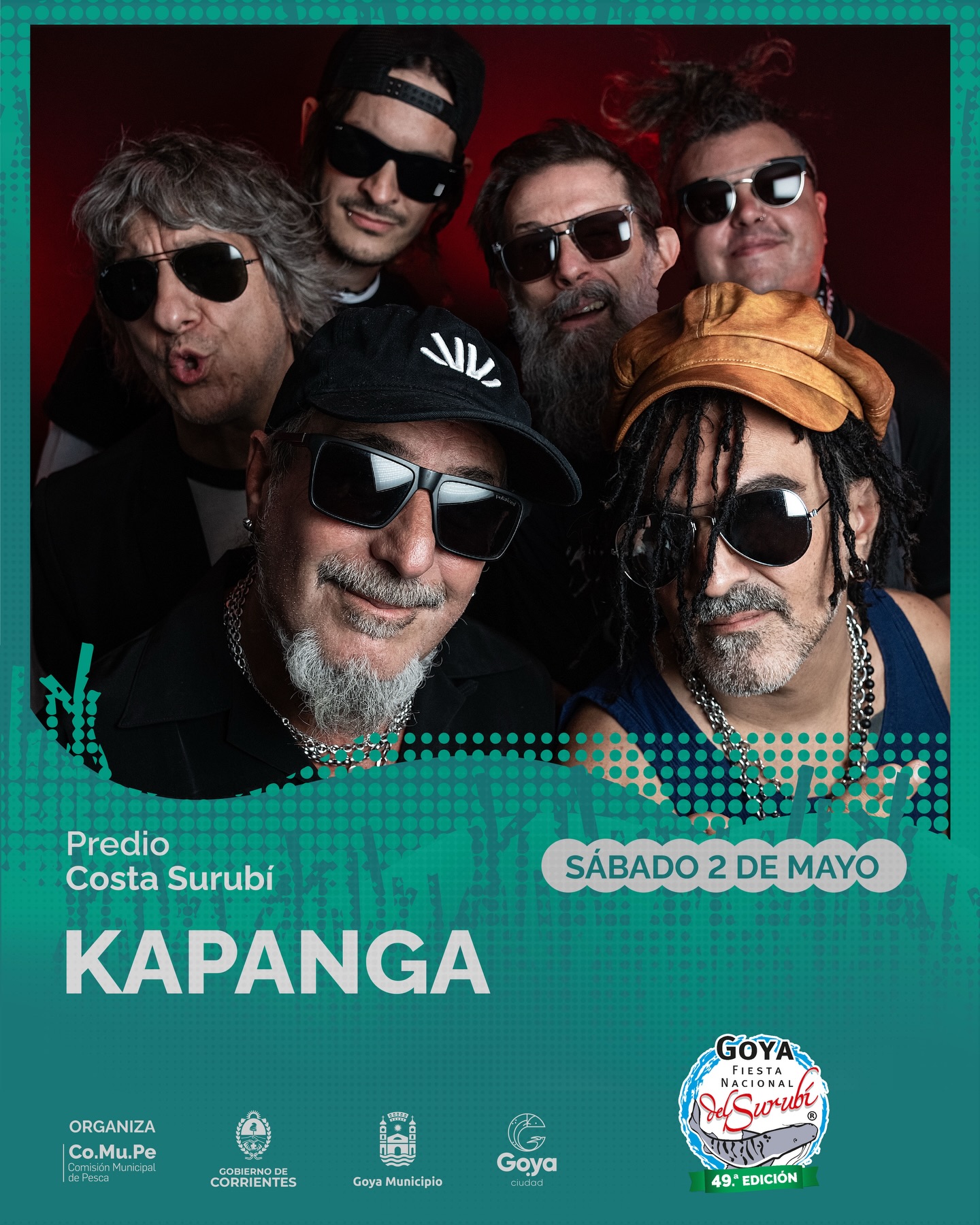 KAPANGA SE PRESENTARÁ EN LA FIESTA NACIONAL DEL SURUBÍ 
