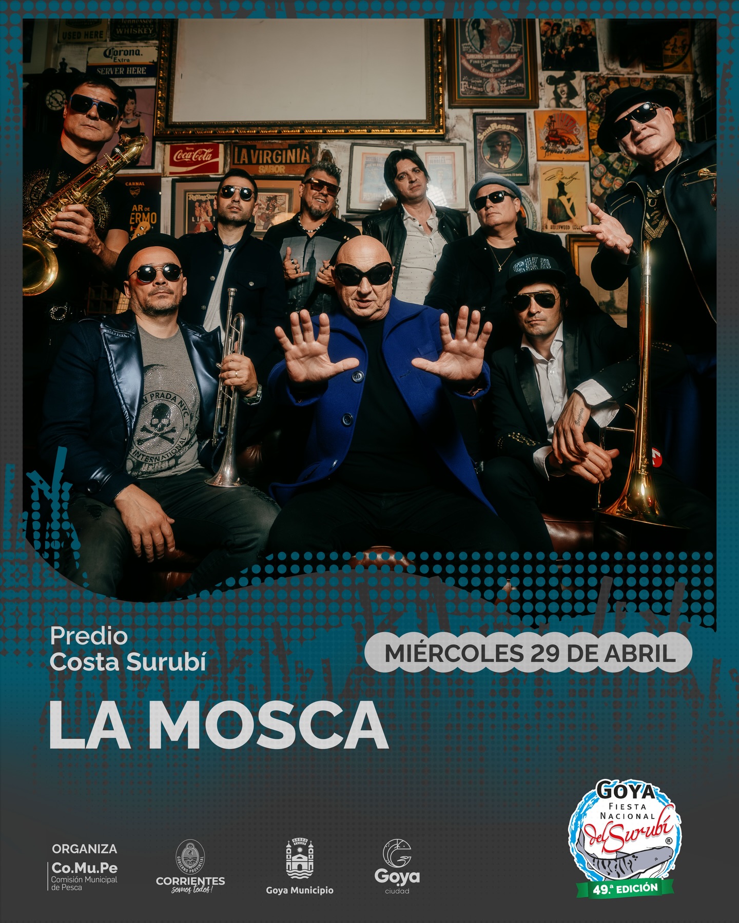 LA MOSCA SE PRESENTARÁ EN LA NOCHE INAUGURAL DE LA FIESTA NACIONAL DEL SURUBÍ