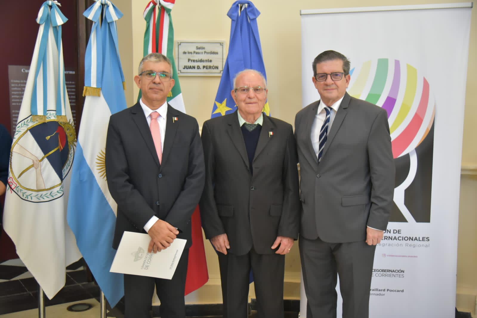 Homenaje con motivo del 77° aniversario de la República de Italia