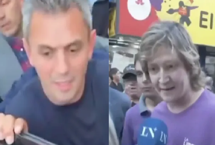 Vecinos de Corrientes repudiaron y echaron a Karina Milei y Martín Menem