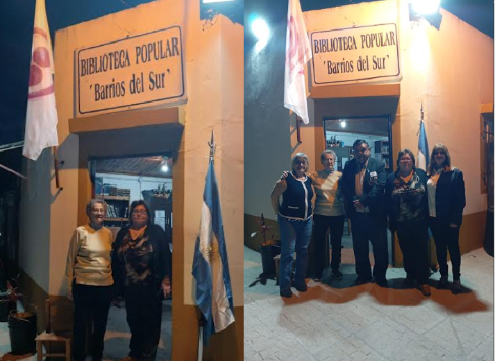 CELEBRACIÓN DÍA DE LAS BIBLIOTECAS POPULARES CON UN EMOTIVO ACTO EN EL BARRIO BELGRANO
