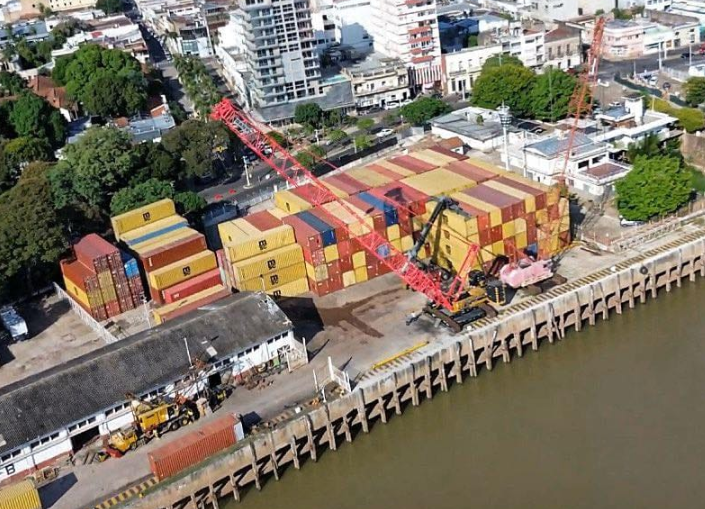 VALDÉS DESTACÓ EL CRECIMIENTO DE LA ACTIVIDAD PORTUARIA EN CORRIENTES