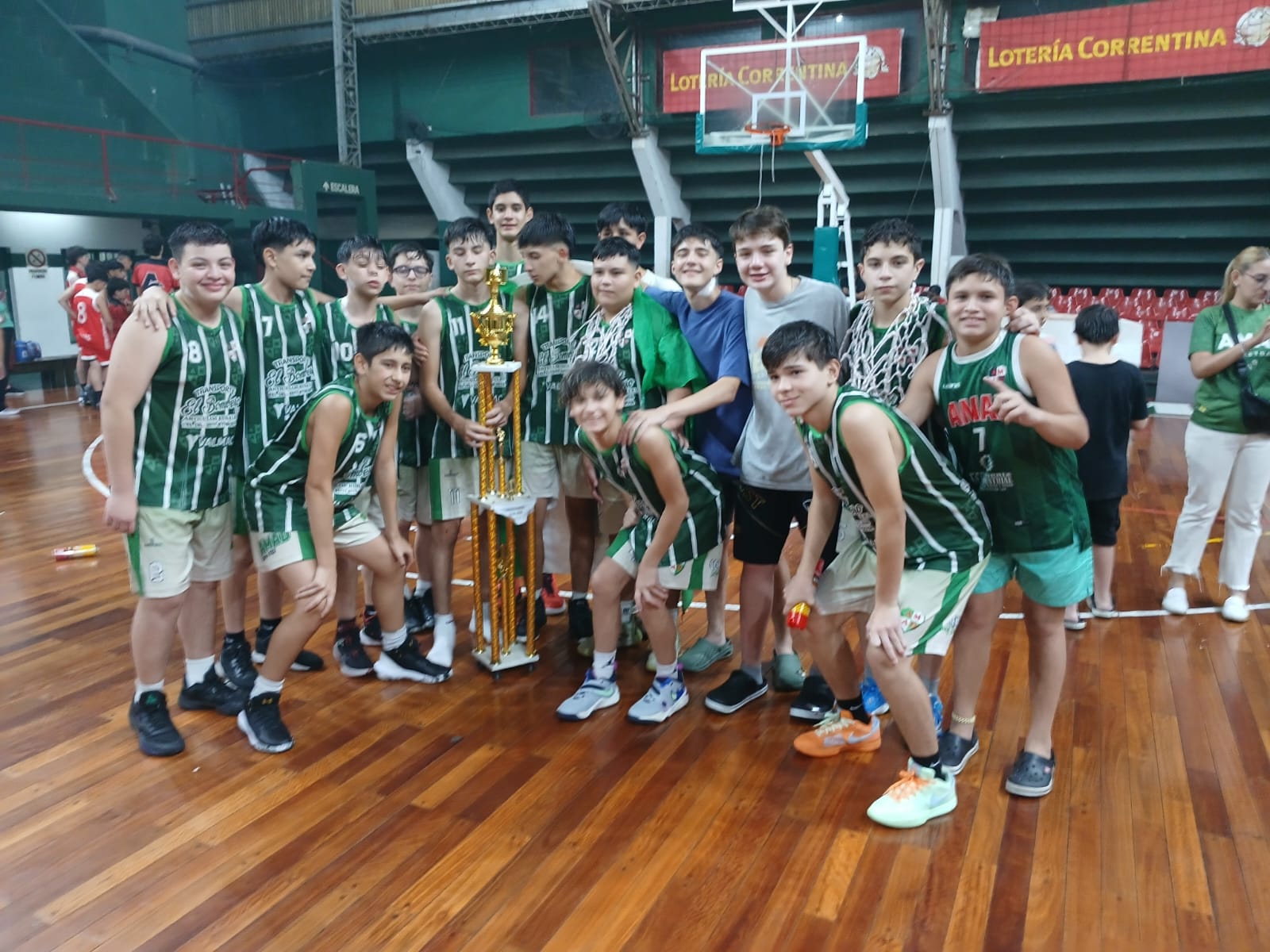 AMAD EN EL TORNEO OFICIAL U13 SE CONSAGRÓ CAMPEÓN, GANÓ DE MANERA INVICTA EL FINAL FOUR