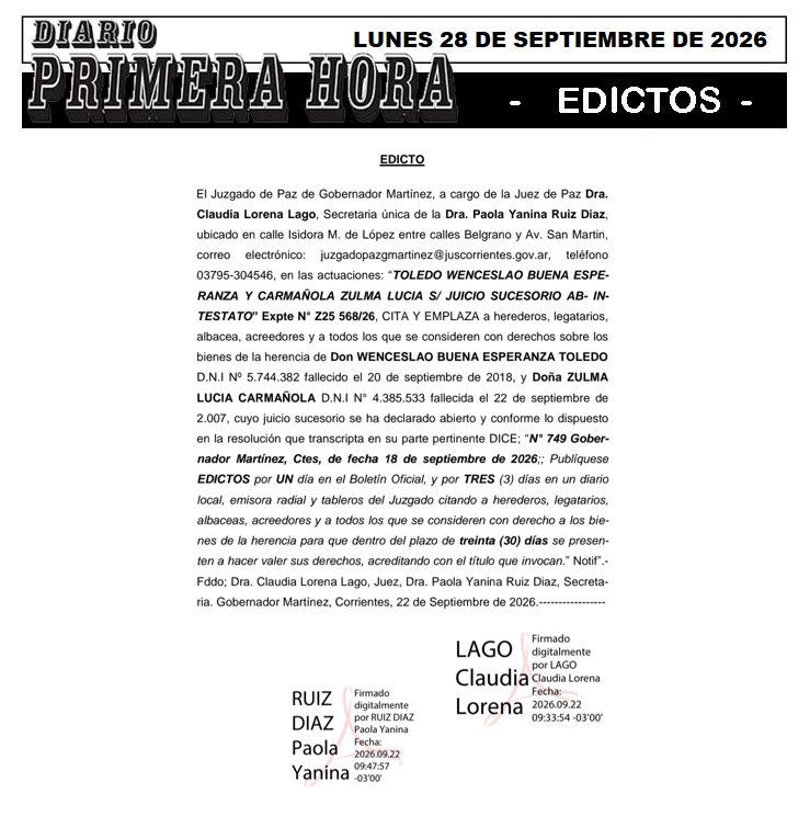 ARCE DIA 1