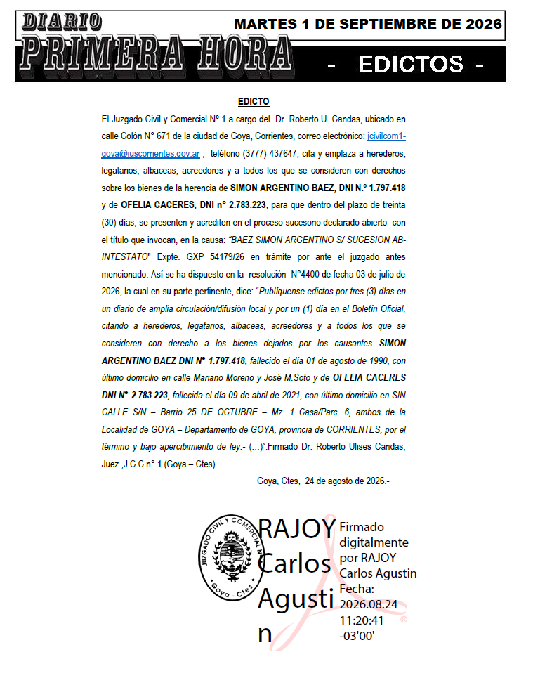 ARRIOLA EDICTO DIAS 2