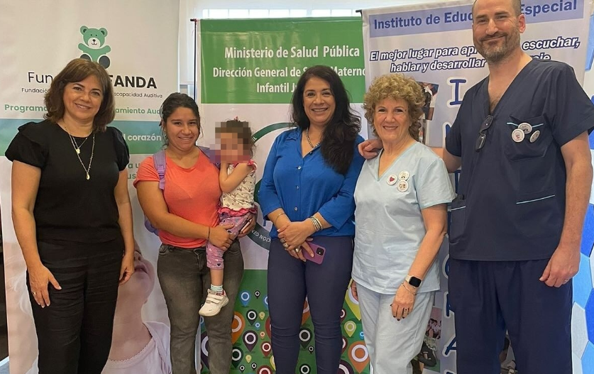 Realizaron colocación y encendido de audífonos a 29 niños