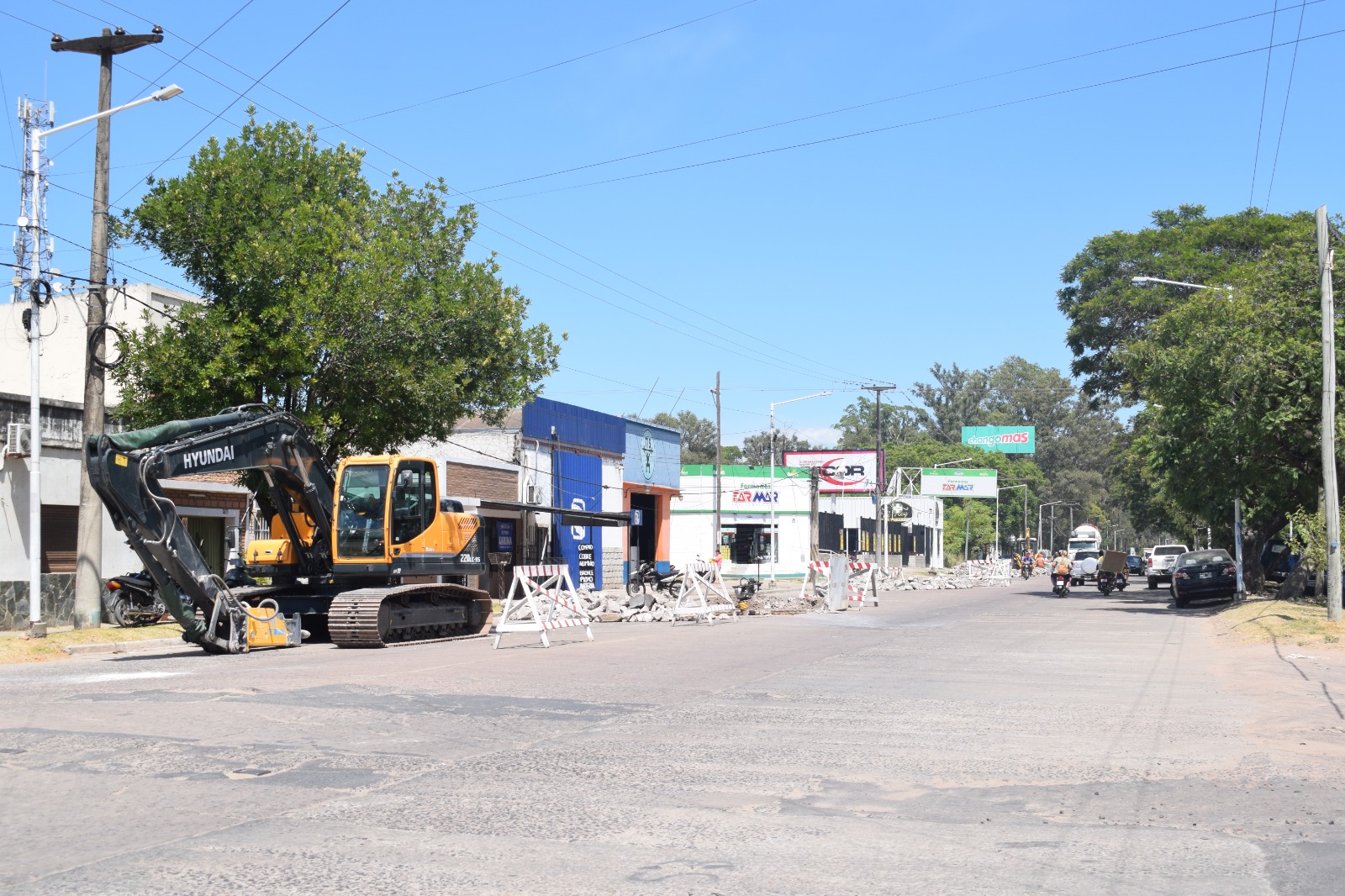 AVANZA DESARROLLO DE INFRAESTRUCTURA VIAL EN GOYA