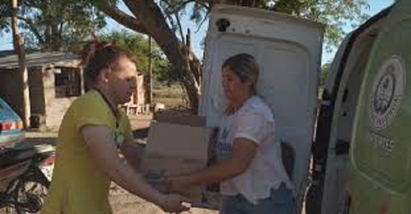 DESARROLLO SOCIAL DE LA PROVINCIA ENTREGARA AYUDAS A INSTITUCIONES DE GOYA