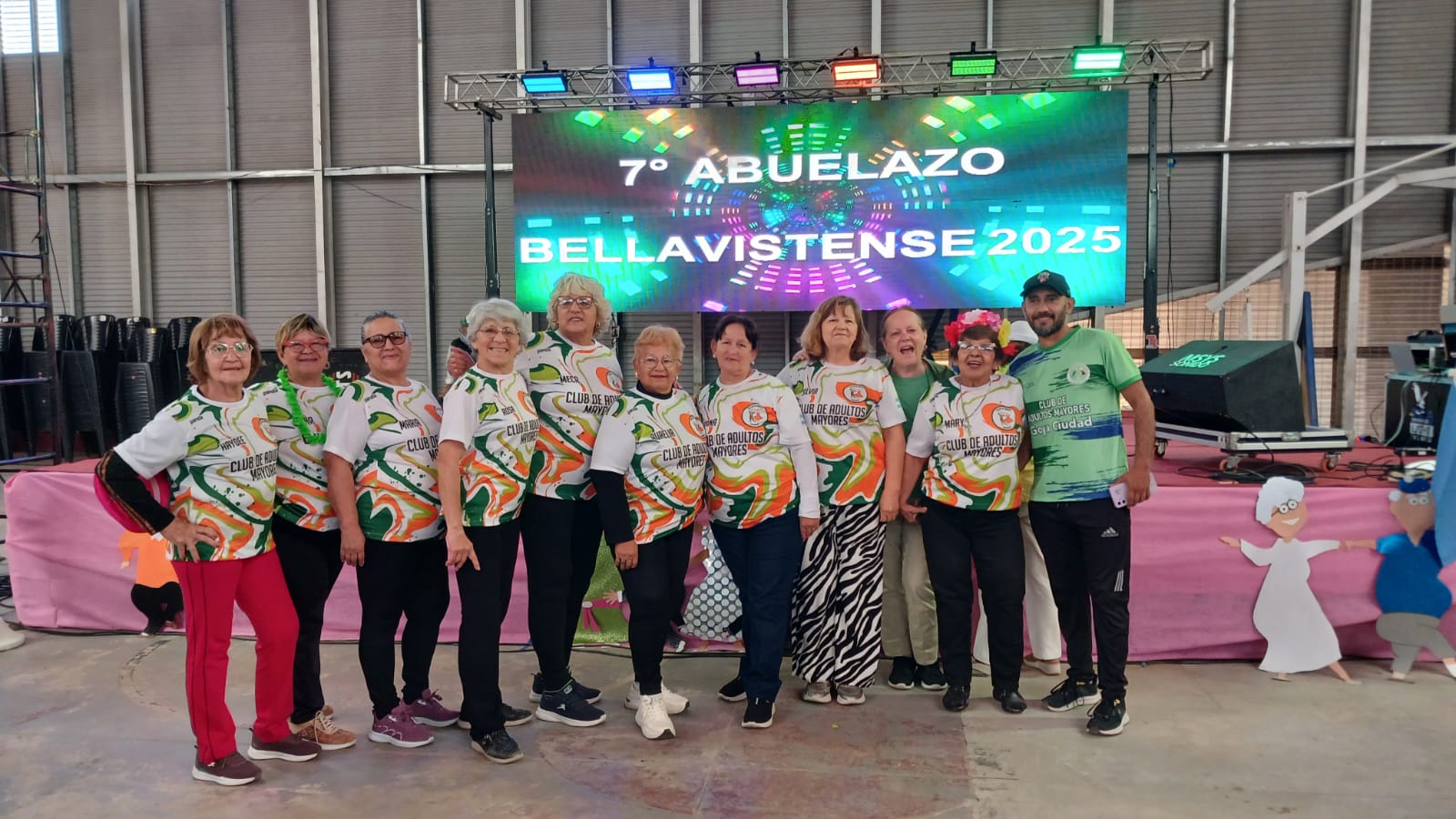 7º ABUELAZO DE BELLA VISTA: EL TALLER DE DANZA DEL CLUB DEL ADULTO MAYTOR SE QUEDÓ CON EL PREMIO A LOS “TALENTOS”