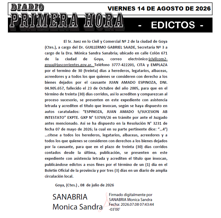 BATAGLIA DIA 1