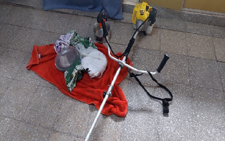 BARRIOS DEL NORTE: Vecinos destacan el accionar de la policía que recuperó elementos robados.