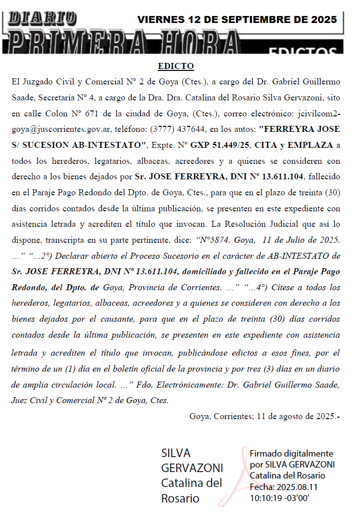 BRECH DIA 1