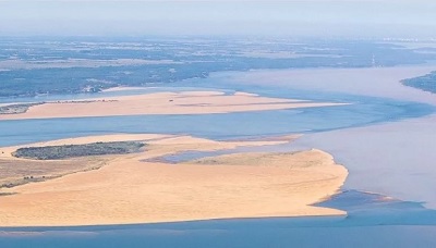 Bajante extrema: advierten problemas de navegación en el río Paraná