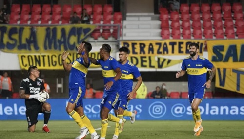 Boca comenzó el 2022 con una clara victoria sobre Colo Colo