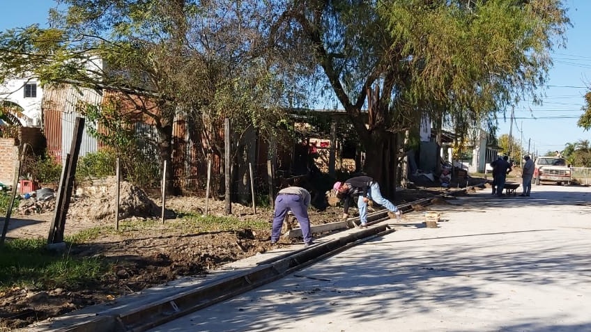 HOY SE INAUGURA NUEVO PAVIMENTO EN BARRIO GÜEMES
