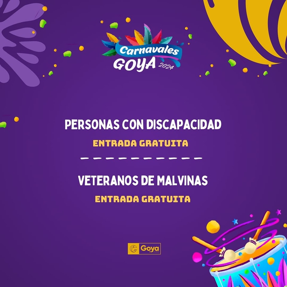 CARNAVALES GOYANOS 2024