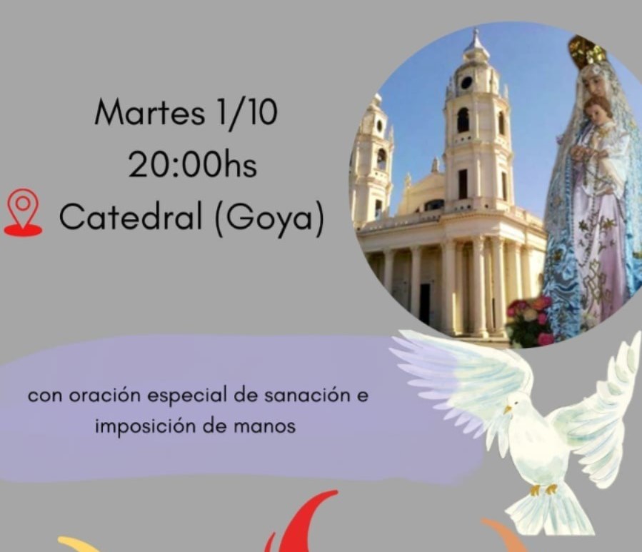 CUARTO DIA DE LA NOVENA A LA VIRGEN DEL ROSARIO: Misa de sanación e imposición de manos