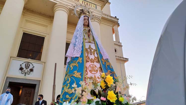 LA CATEQUESIS ESPECIAL DE LA DIÓCESIS DE GOYA  PEREGRINA A  ITATÍ