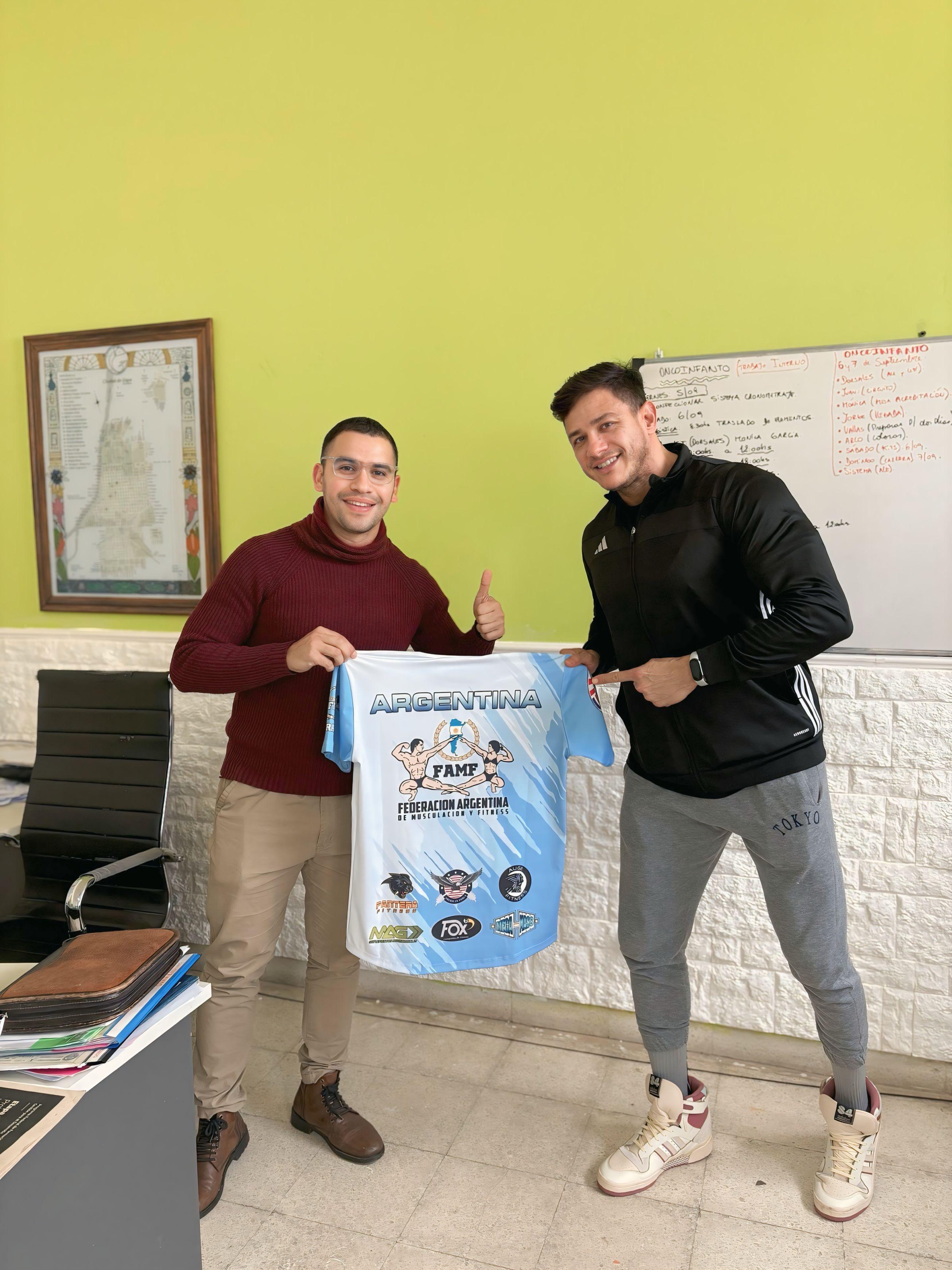 ADRIÁN CESARIO REPRESENTARÁ A GOYA EN EL SUDAMERICANO DE FISICOCULTURISMO EN QUITO (ECUADOR)