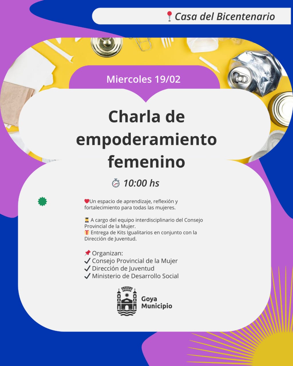 CHARLA DE EMPODERAMIENTO FEMENINO