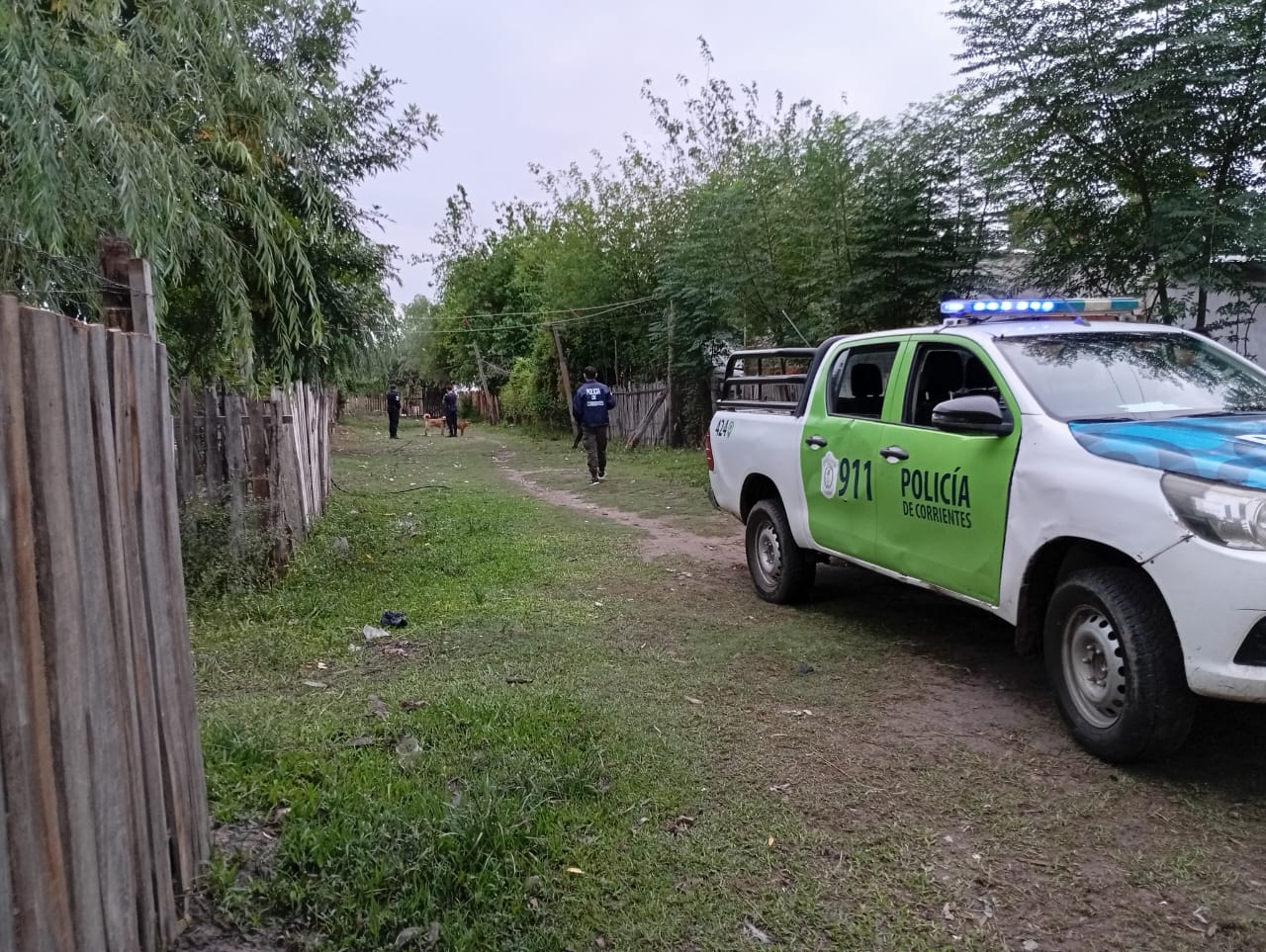 CRIA 1RA GOYA: SE REALIZÓ OPERATIVO ESPECIAL DE SEGURIDAD EN EL BARRIO EL CHACAL