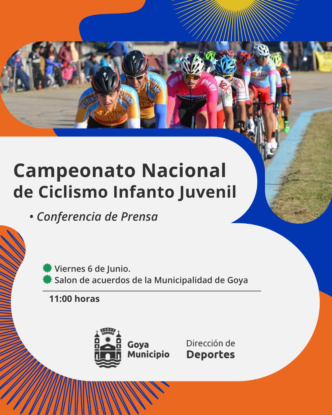 HOY: CONFERENCIA DE PRENSA POR EL CAMPEONATO NACIONAL DE CICLISMO INFANTO JUVENIL